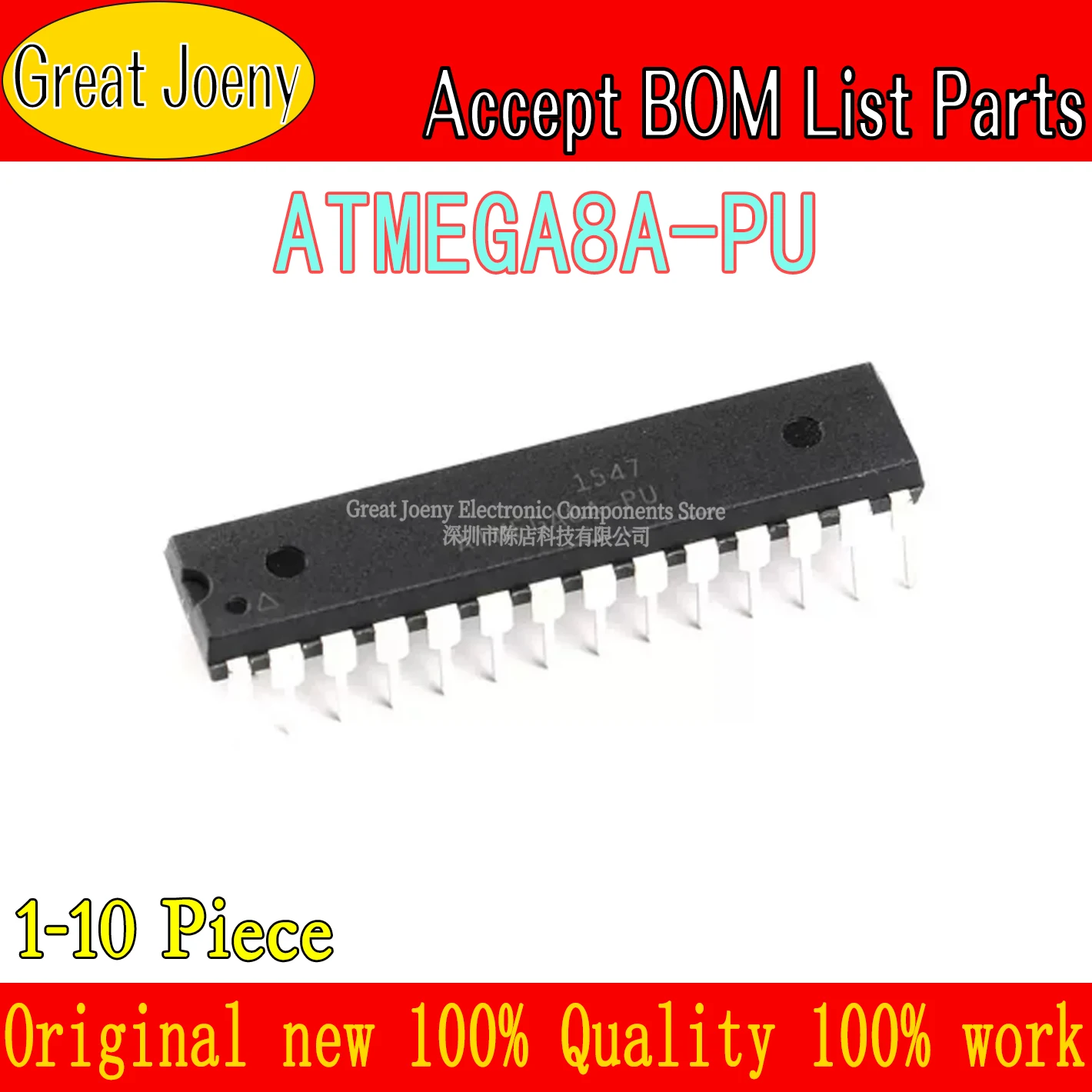(1-10 Piece)100% New ATMEGA8 ATMEGA8A-PU ATMEGA8A IC MCU Chip DIP-28 Chipset Bulk Best Price
