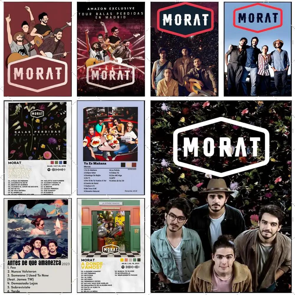 Популярный поп-группа M-Morat, постер HD Art для дома, бара, кафе, кинотеатра, декор, сделай сам, винтажный принт для Un