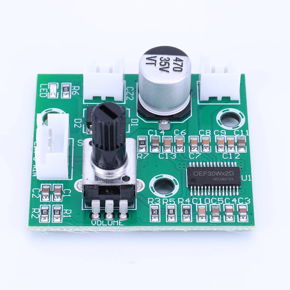 60W High Power HIFI Digital Mini Power Amplifier Module DC 12V 24V Power Amplifier Board Class D Audio Amplifier Board Module