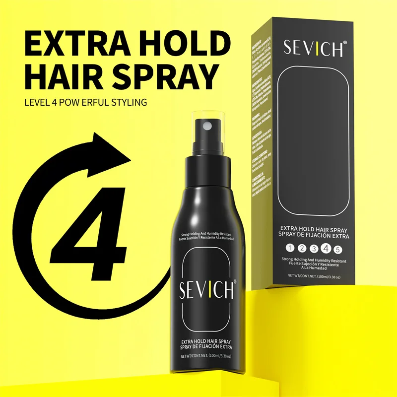 

SEVICH High-Quality Hair Styling Spray for Men Women Long Lasting Hair Holding Spray Sleek Ponytail Freeze Spray Salon products