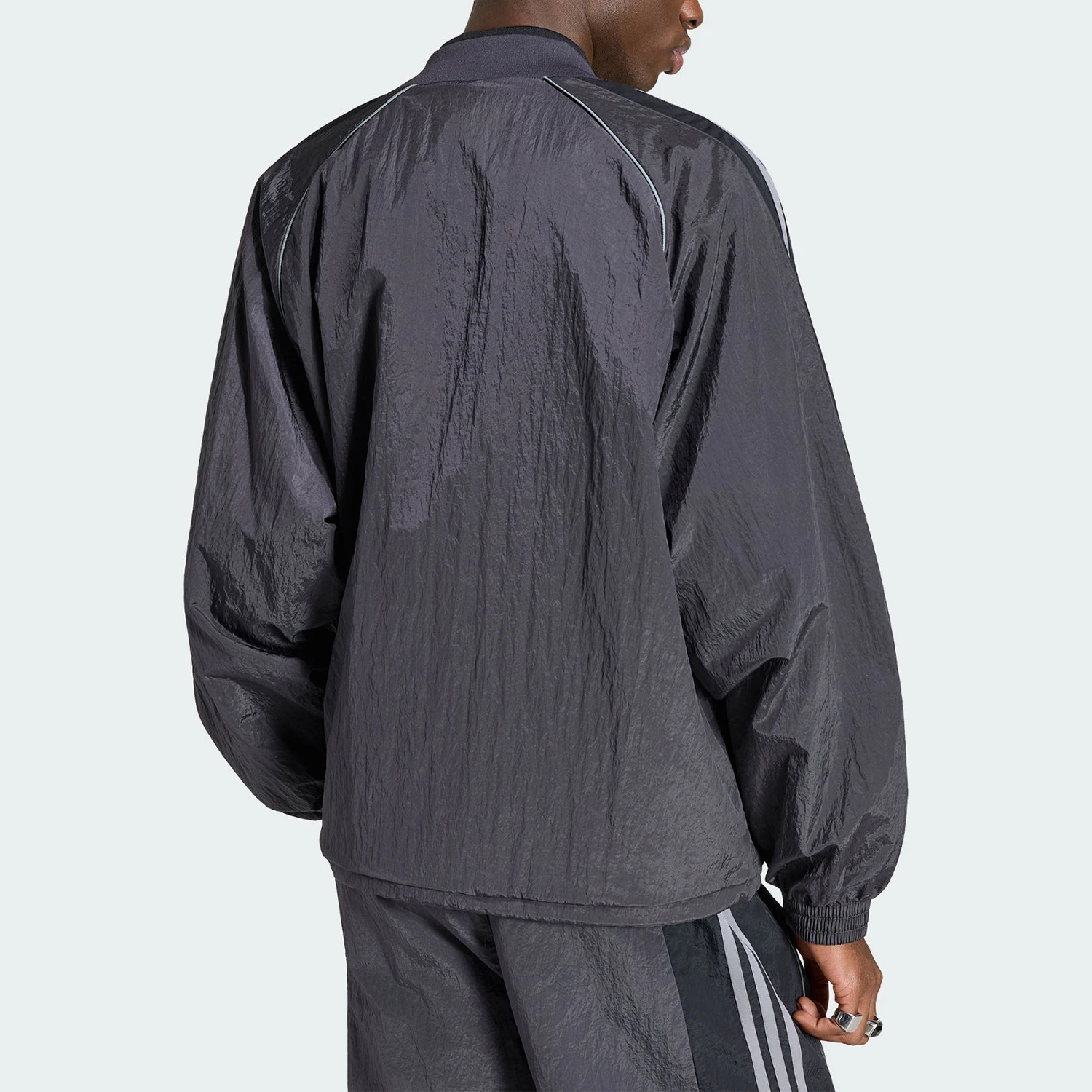 Adidas genuine clover men's commuting casual loose zipper jacket KX4831