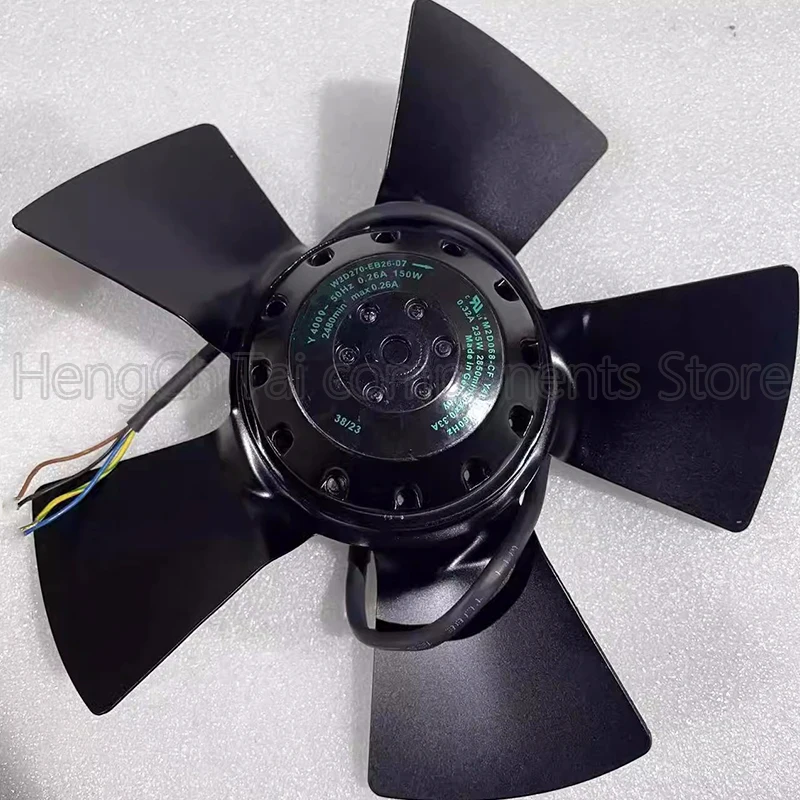 Original 100% Working W2D270-EB26-07 400V 50Hz 0.26A 150W Fan