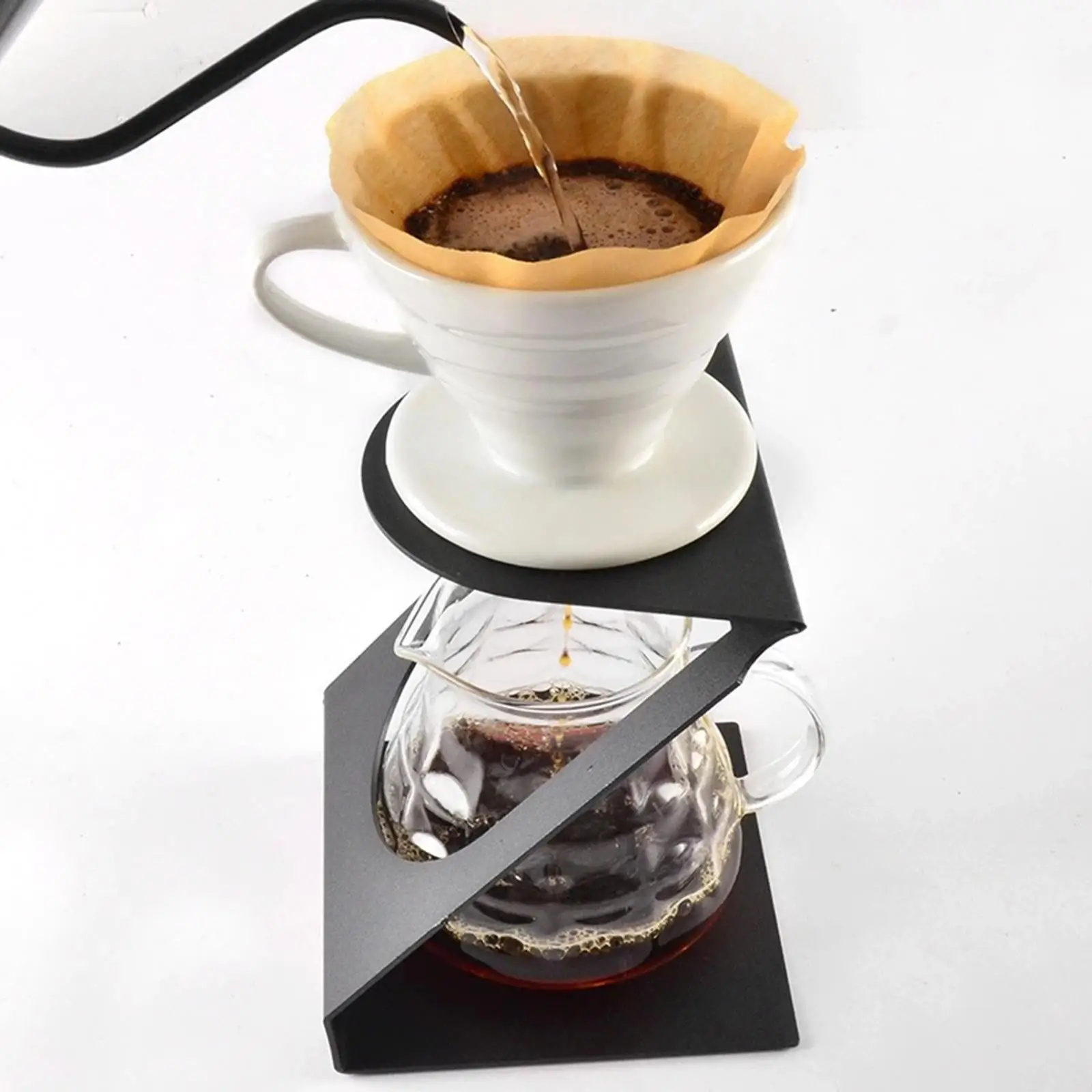 Manual Pour Over Coffee Dripper Coffee Station Tool Non Slip for Home Bar