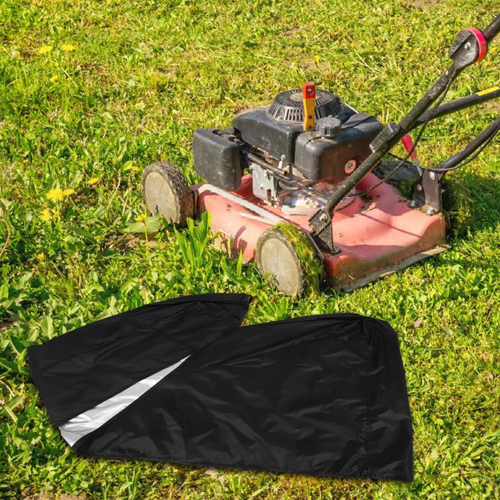 

Durable Lawn Cover Waterproof Breathable Riding Tractor Seat Lawn Mower Cover Protector Accessories Gardening Tools