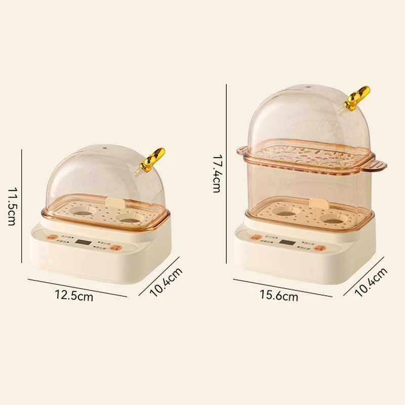 120W الكهربائية غلاي بيض التلقائي باخرة مصغرة الإفطار آلة المواقد البيض 2 البيض المحمولة باخرة التلقائي خارج السلطة 220V