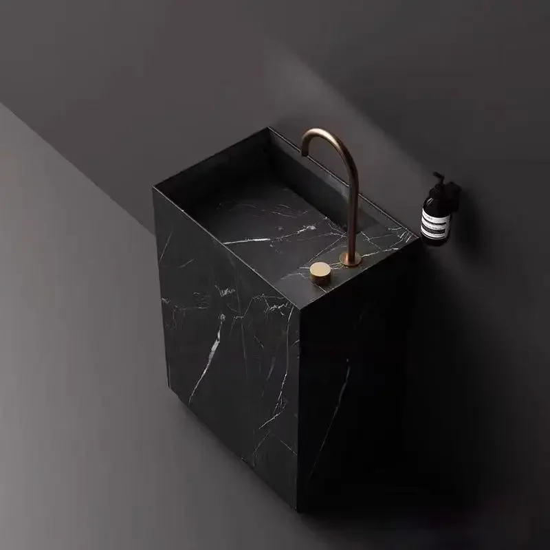Two Holes Widerspread Brass Basin faucet 360 Rotating Spout Deck Mounted Knurled Switch Sink Tap Hot and Cold Mixer