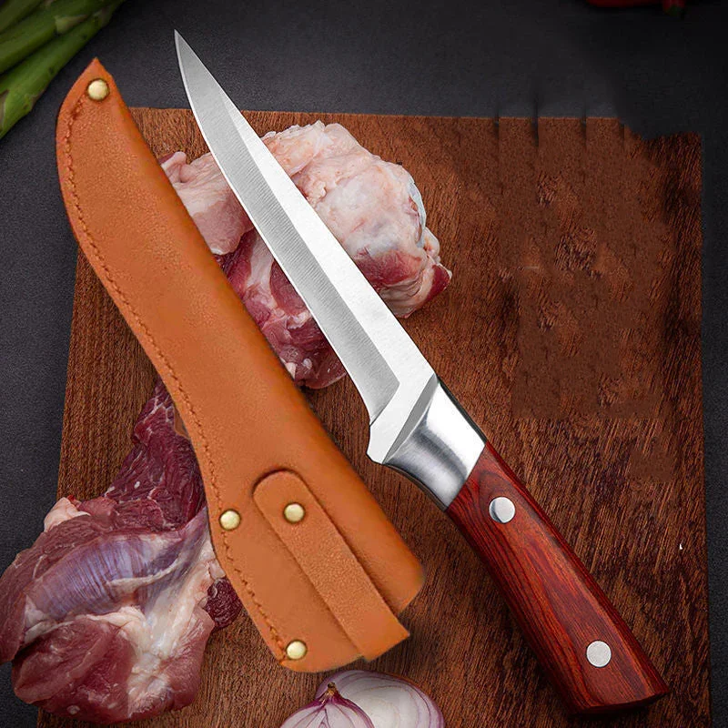 

Premium Knife Meat Cleaver Slaughter Cattle Sheep Chef Specific Bone Removal Knife Shaving Bone Segmentation Meat Knife