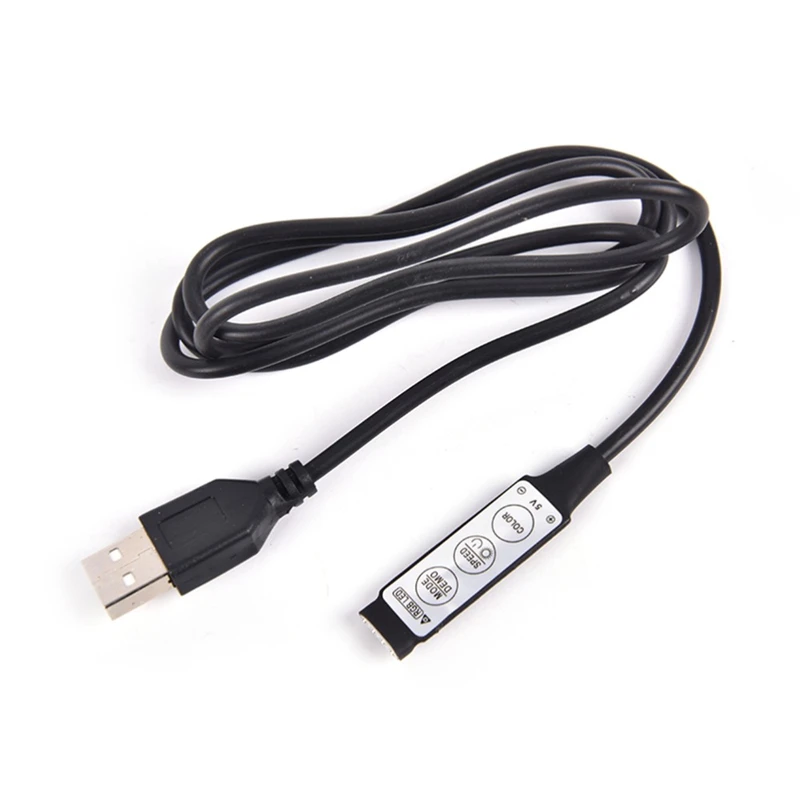 LED Controller 5V USB LED Strip Remote Control 3 Keys RGB Controler Mini Dimmer For SMD 5050 2835 3528 LED Lamp Tape