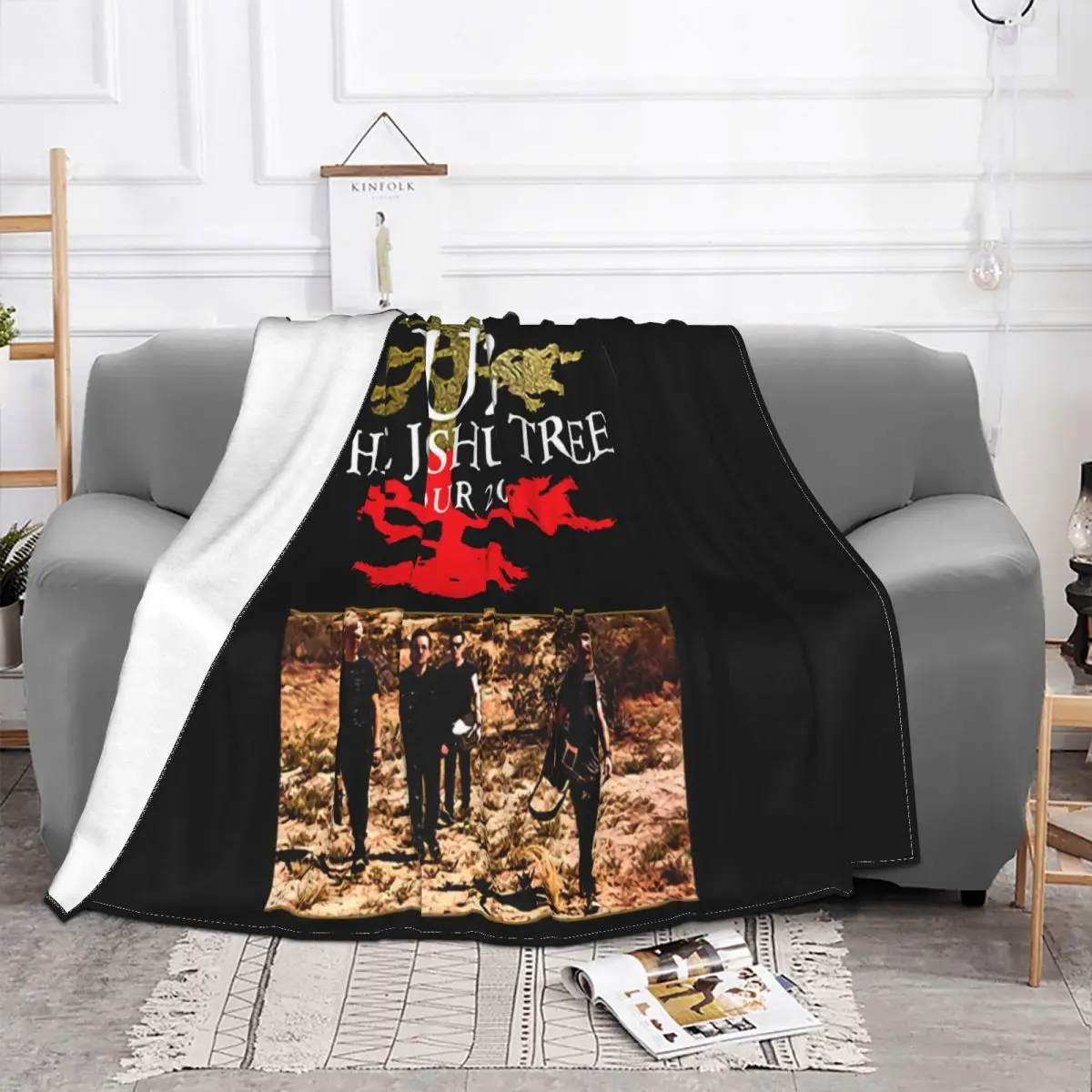 U2 The Joshua Tree Tour 2019 S 3Xl Pure Streetwear Solid Color Music On Sale Hip-Hop Animal Pop High Quality Throw Blanket