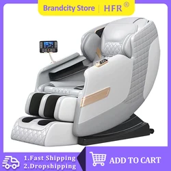 Luxury Zero-Gravity Intelligent Full-Body Electric Massage Chair Bluetooth Music Back And Neck Massager Magnetic Therapy Relax