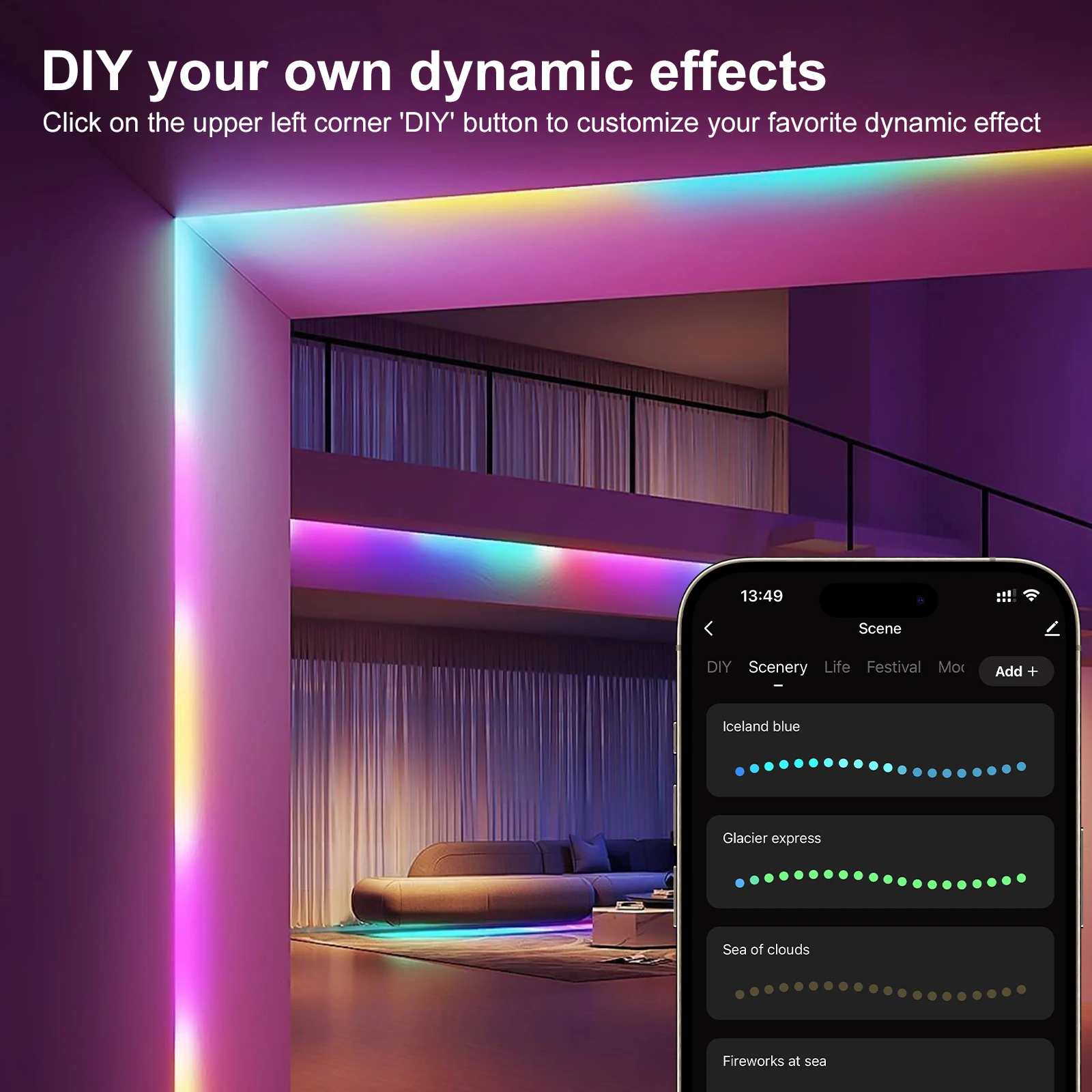 Imagem -03 - Controlador de Led Tuya Wifi Spi Rgb Pixel Strip Dimmer Controle Remoto rf Ws2811 Ws2812b Endereçável 5v 12v 24v