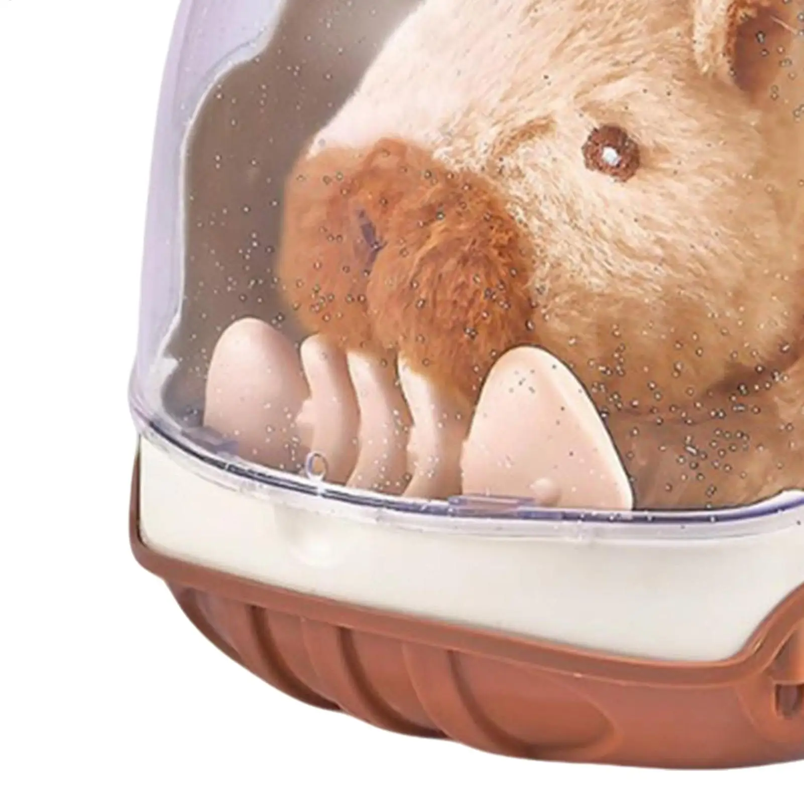 Интерактивная прогулочная кукла со звуком и светом для домашних животных, электрическая милая плюшевая капибара для детей, взрослых, молодежи, девочек, мальчиков, игровой комнаты