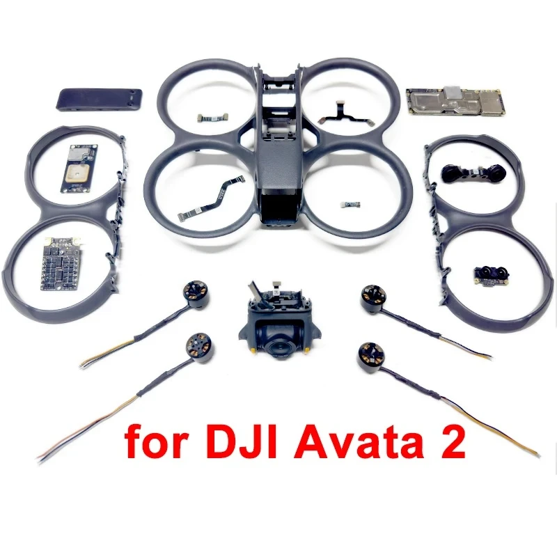

Avata 2 Round Shell Propellers Guard Shells Bottom Cover Avata 2 Propeller Motor Gimbal Camera Line ESC for DJI Avata 2