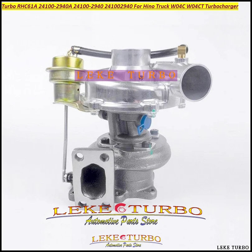 ww Turbo RHC61A 24100-2940A 24100-2940 24100 2940A 241002940A 241002940 24100 2940 Turbine Turbocharge For Hino Truck W04C W04CT