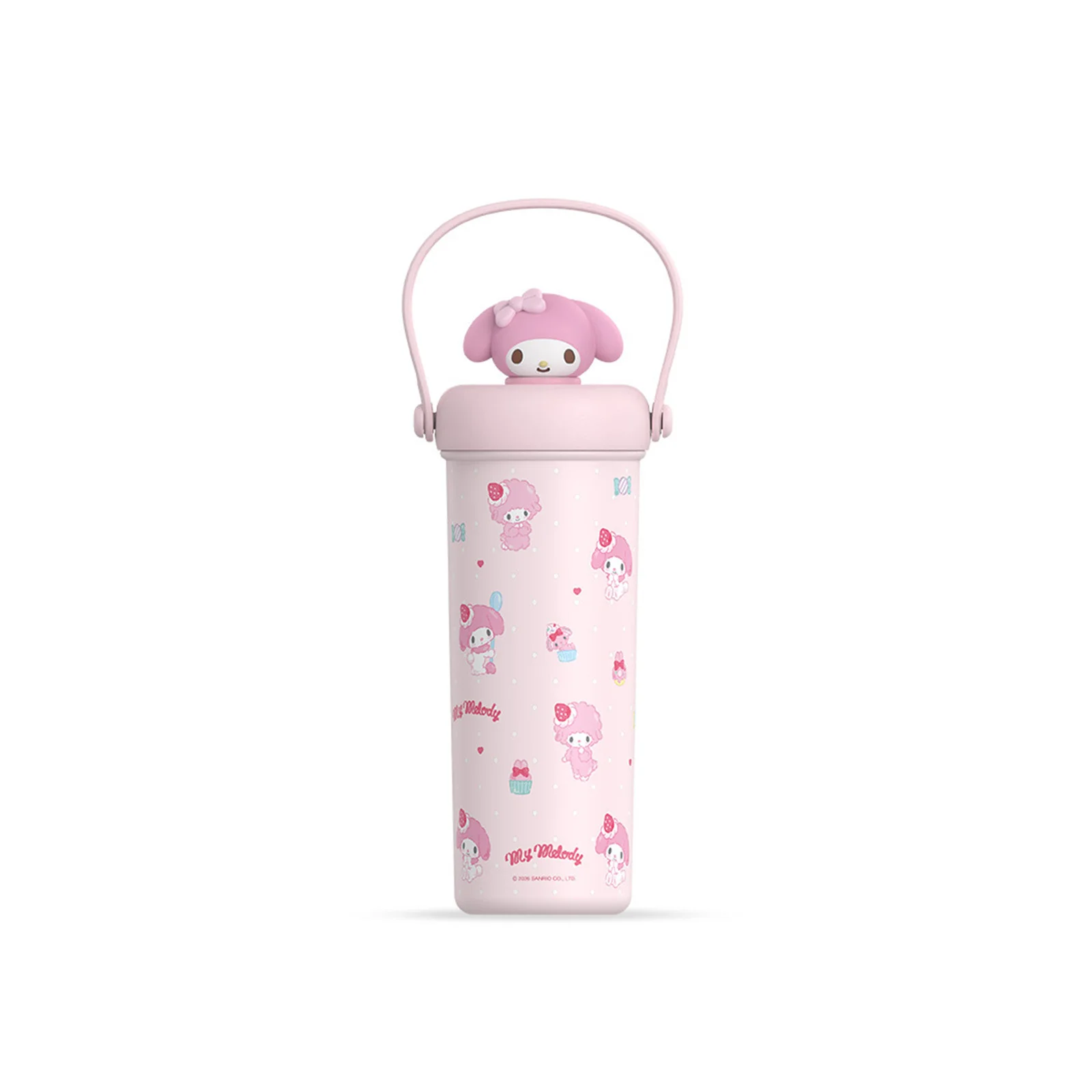 Sanrio Insulated Tumbler 316 Stainless Steel Travel WaterBottle Cute Character Thermos With Tea Infuser Halloween Christmas Gift