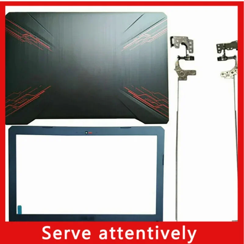 LCD Back Cover Front Bezel Hinges for ASUS TUF Gaming FX504G FX504GE F80 FX80 FX80 FX80 New