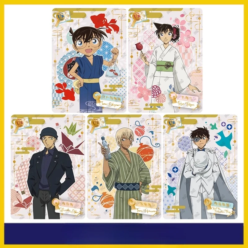 

KAYOU Genuine Detective Conan Card Jimmy Kudo Rachel Moore UR QR SSR SR GR Коллекционная карта аниме-игр Рождественский подарок игрушки