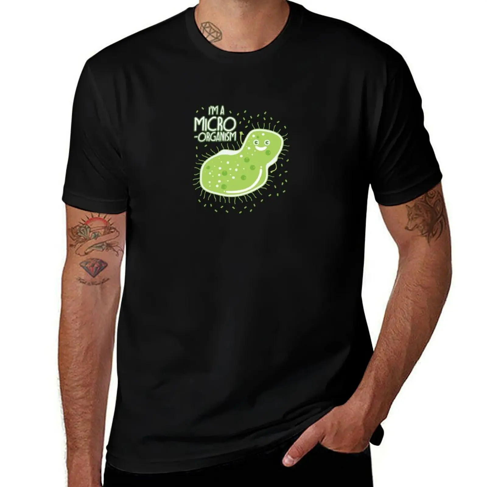 Funny Biology Memes Teacher Student Bacteria Gift T-Shirt Casual All Match Short Sleeve T-Shirt