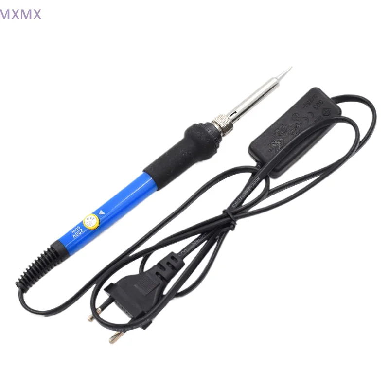 Adjustable Temperature Electric Soldering Iron With Control Switch 220V 110V Welding Solder Rework Station Heat Pencil Tips