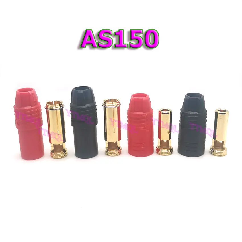 

10-50Pcs AS150 Male Female Anti Spark Connector 7mm Gold Plated Banana Plug Set for RC Battery ESC Drone Car Boat