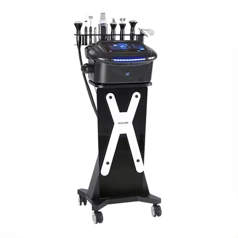 9 In 1 Hydra Professional Machine Aqua Facial Device New Beauty Health Smart Multifunction Oxygen Jet（Cart is not included）