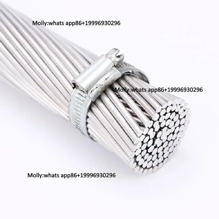 ACSR Conductor Aluminum Solid & Stranded Bare Overhead Wire 133.1MCM 67.44mm2 Quail Type Outdoor Industrial Power Use ACSR Wire