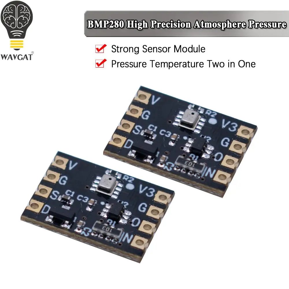 ZY BMP280 high-precision atmospheric pressure sensor module pressure and temperature two-in-one 1.8V-5.5V power supply