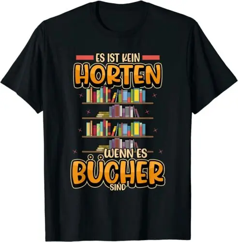 Neu bücher lustig buch bibliothek bücherwurm spruch premium geschenk tee t-shirt