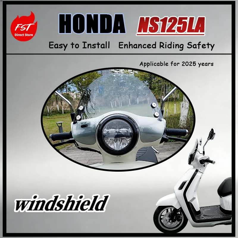 

FOR Yamaha JOG I125 2023/2024 Premium HD Transparent Wind Deflector Modified Windshield Vehicle-Specific Fit
