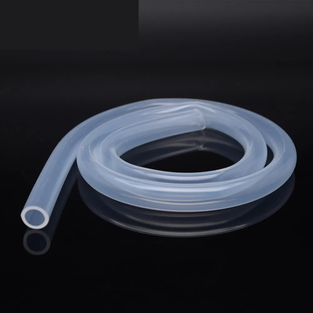 Food Grade Clear Transparent Silicone Rubber Hose 4 5 6 7 8 9 10 11 12 14 16 mm Out Diameter Flexible Silicone Tube