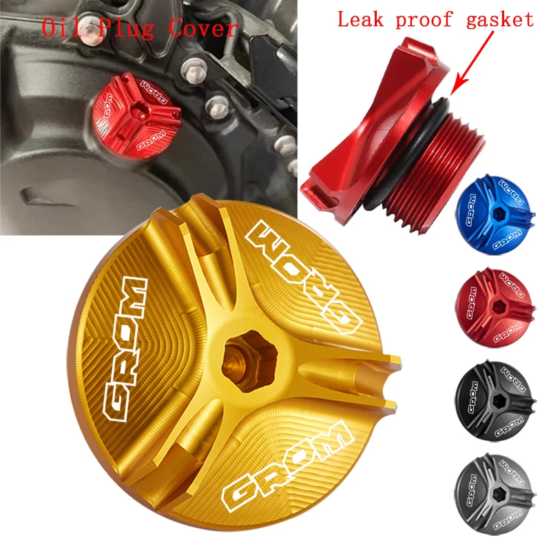 For Honda GROM MSX125 MSX 125 Grom 2013-2025 Motorcycle CNC Engine Oil Filler Cover Protection Accessories