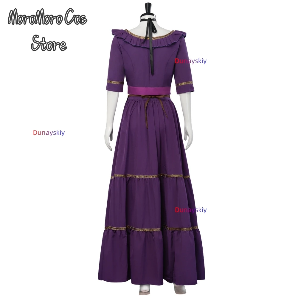 Film Anime CoCo Mama Imelda przebranie na karnawał kobiety jedwabiście długie spódnice Halloween występ na scenie kostiumy do odgrywania ról odzież garnitur