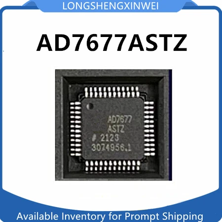 

2PCS New AD7677ASTZ QFP48