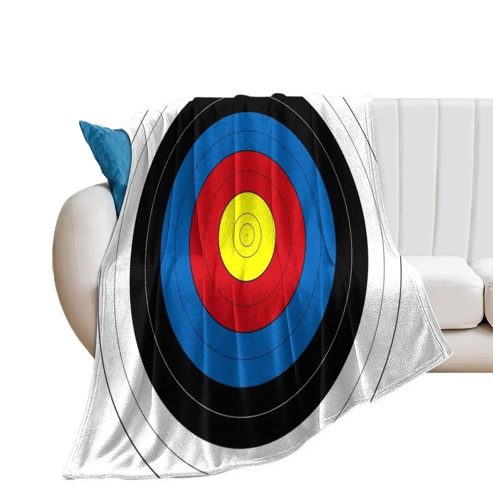 

Archery Target Target Face Throw Blanket cosplay anime Baby Blankets