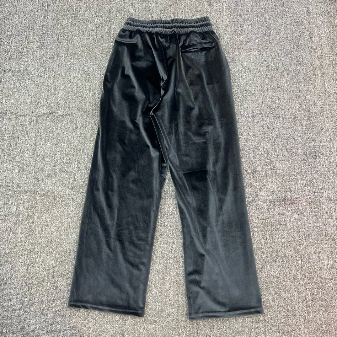 

Ретро-штаны из шелковой ткани Vertabrae, повседневные длинные брюки в стиле High Street, свободный крой, модные городские молодежные летние повседневные штаны