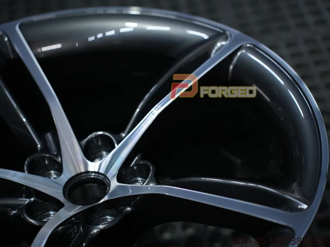 Custom Monoblock Alloy Forged Wheels for  296 GTB 458 F12 488 430 296 F8 ROMA F355 348 Purosangue SF90 Portofino 812