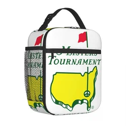 Masters Tournament Thermal Insulated Lunch Bags School Golf Sport Portable Box for Lunch Thermal Cooler Food Box