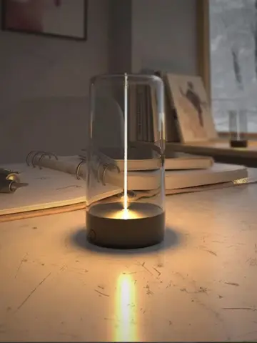 Luz magnética ambiental de alambre cuántico portátil, carga tipo C, función de protección ocular, dormitorio, estudio, camping, regalo de Navidad