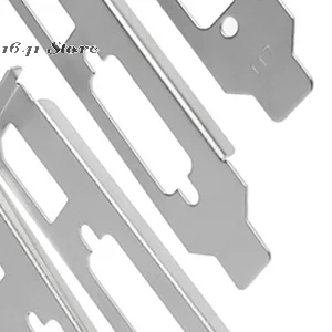 1Pc Low Profile Bracket Adapter HDMI-compatible DVI DP VGA Baffle Port For Half Height Graphic Video Card Set