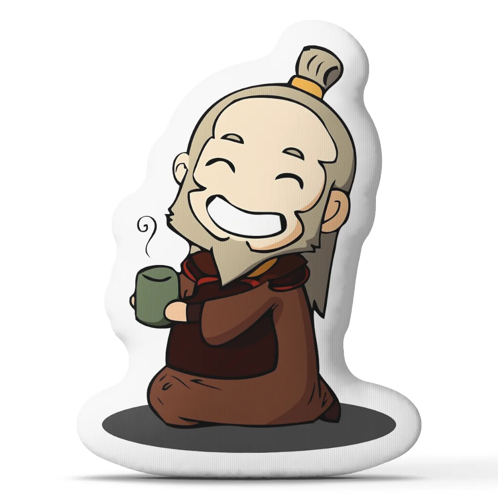 Uncle iroh Plush Pillow Cushion Irregular Stuffed Throw Pillow Home Decor Gift Sofa Bed Couch