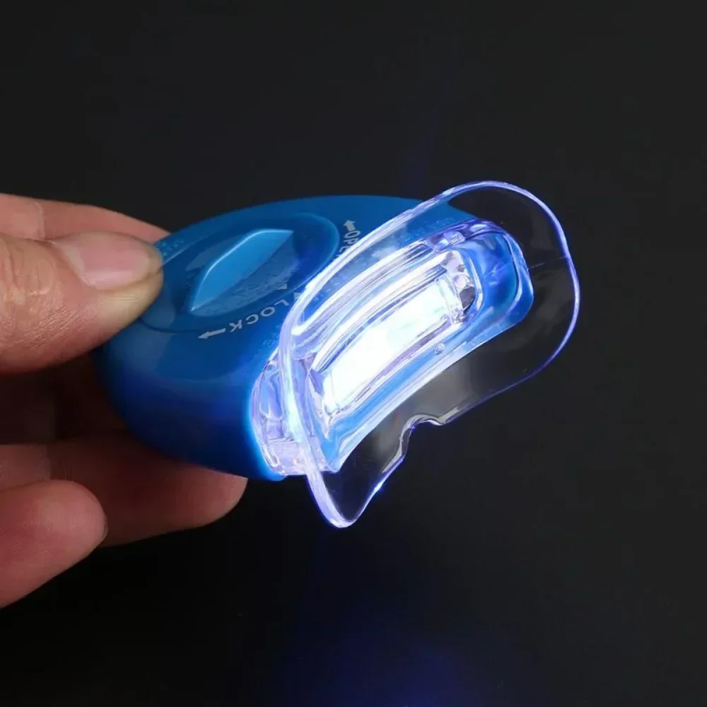 Miniluz LED para blanquear los dientes, lámpara de luz azul para blanquear los dientes, tratamientos láser para el cuidado bucal Personal, 1 unidad