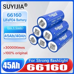 1-6PCS 2.3V LTO cells 45Ah 66160 Yinlong Lithium Titanate Battery 10C Discharge 30000 Cycles For Car Audio Solar System batt