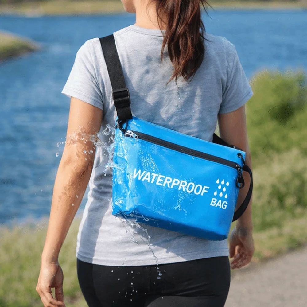 

Large-capacity storage Waterproof storage bag Zipper Closure Splash Water Resistant Travel Waterproof Zipper Handbag