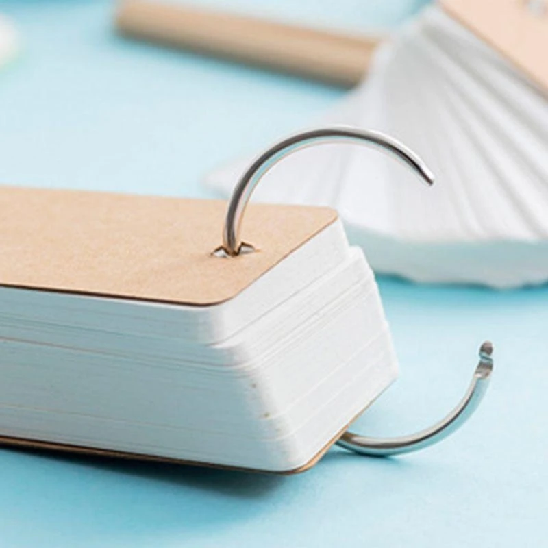 Simple DIY INDEX Cardboard Cover Blank Paper Card Memo Pad закладка для закладки переплета лучшая продажа