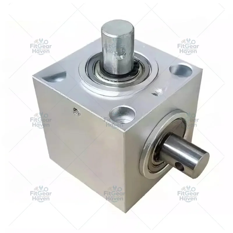 vertical-type-right-angle-steering-gear-box-15m-20t-90-degree-commutator-15mm-diameter-dual-shaft-2000rpm-12nm
