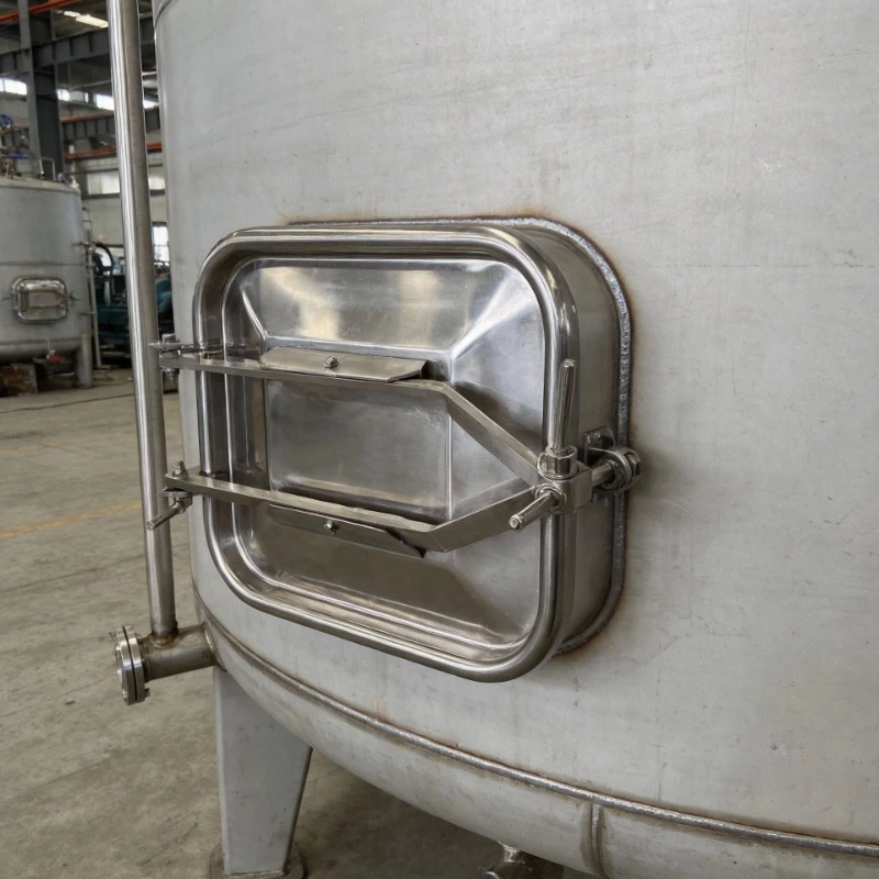 SS316 Stainless Steel 250x150mm Rectangular Manhole Cover Waterproof Corrosion-Resistant Tank Access Hatch