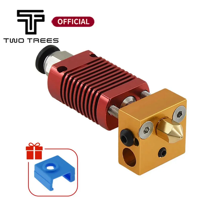 MK8 Assembled Extruder Hot End kit for Ender 3 CR-10 Printers 1.75mm 0.4mm Nozzle aluminum heating block 3D Printer accessories