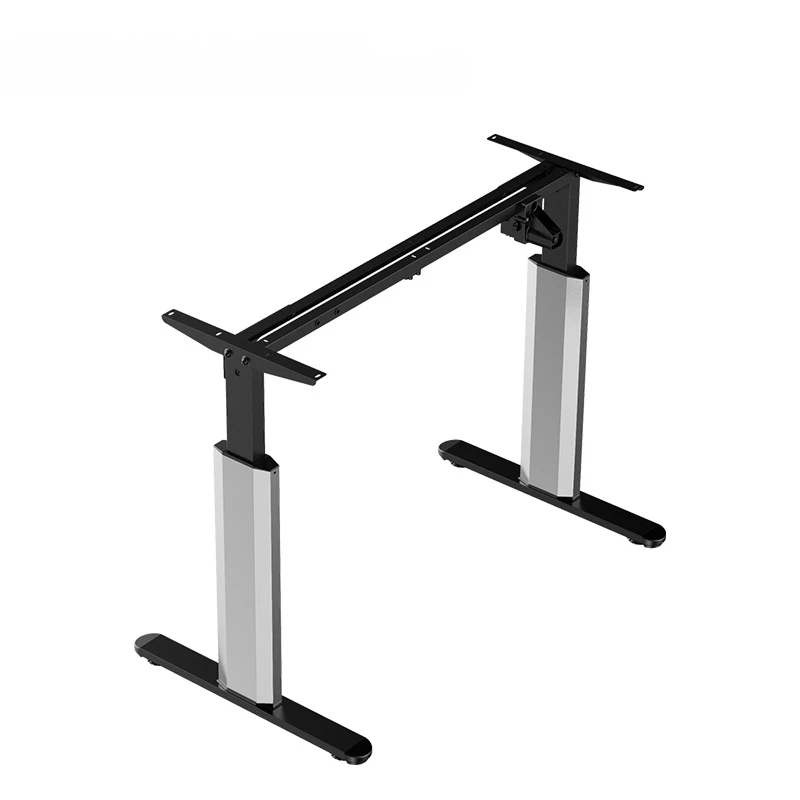 2023 new stable and unshakable high-end aluminum alloy electric adjustable height table frame sin