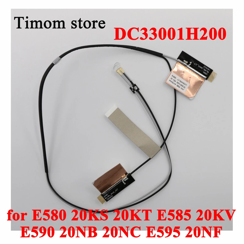 

DC33001H200 for E580 20KS 20KT E585 20KV ThinkPad E590 20NB 20NC E595 20NF Laptop Original WIFI WLAN Cable FRU PN 01LW415