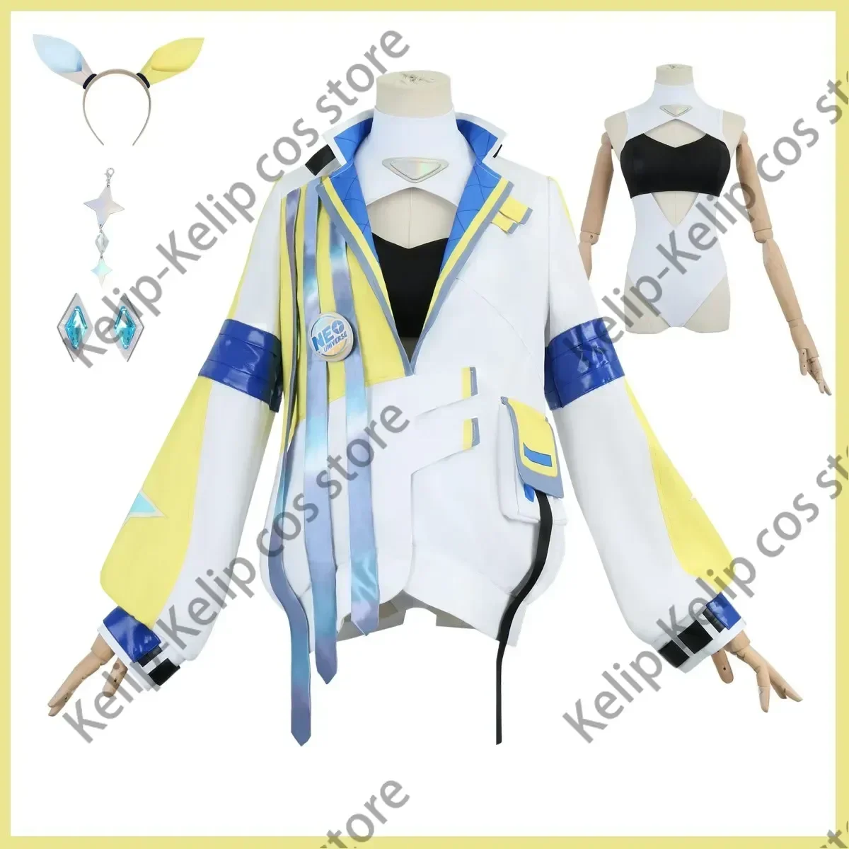 Anime Game Umamusume: Pretty Derby Neo Universe Cosplay Costume Wig Athletic Wear Coat Jumpsuits Woman Sexy Carnival Party Suit